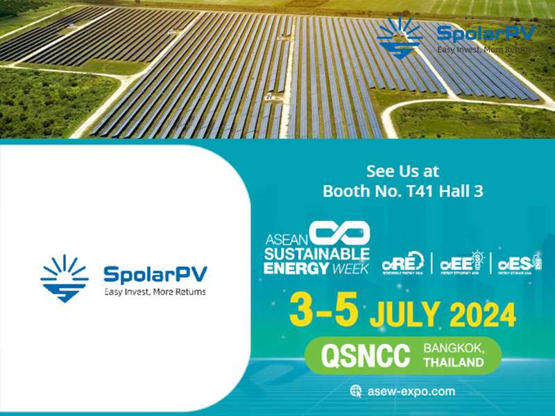 SpolarPV to Showcase Advanced Solar Panels at ASEW 2024 in Thailand