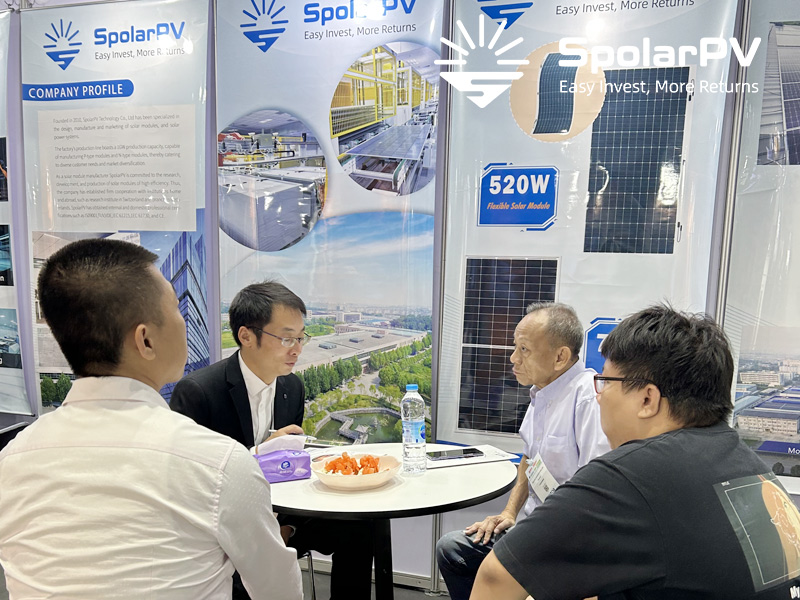 SpolarPV Engages Customers on Day One of ASEW 2024 in Thailand