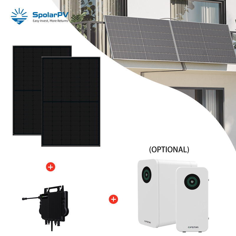 SpolarPV Balcony PV System Compact Space Solar Solutions