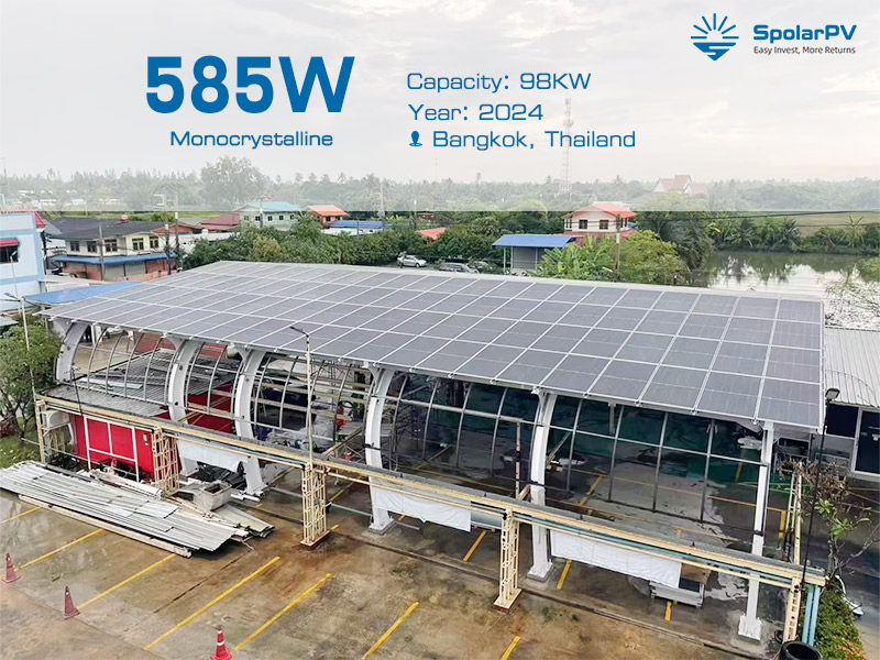 Project Case Study: 98KW Solar Installation in Bangkok, Thailand